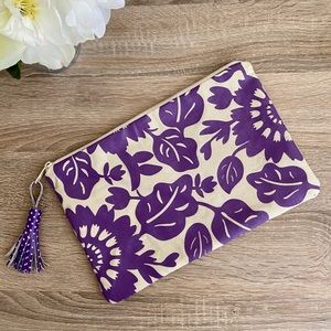New Hand made makeup pouch with a cute tassel